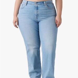 Levi's Women's Light Blue Straight Leg Jeans